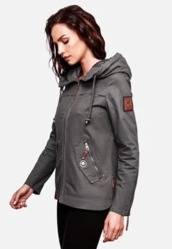 Navahoo Vestes De Mi-saison Veste Mi-saison Wekoo Femme Anthracite / Gris Foncé -About you 82fa53eac8c28a42a8b22dd659dee882