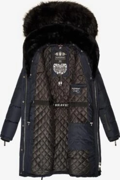 Navahoo Manteaux Dhiver Manteau D’hiver Sinja Femme Bleu Marine -About you 855bae300955c69053b1e775304480bf