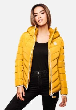 Navahoo Vestes De Mi-saison Veste Mi-saison Elva Femme Jaune -About you 870c623a981531a86bbfe3ffb3732900