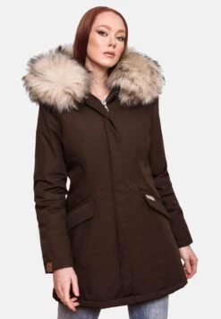 Navahoo Parkas Parka D’hiver Cristal Femme Marron -About you 874682ac1c6b66edc4d425c3bfe149d1