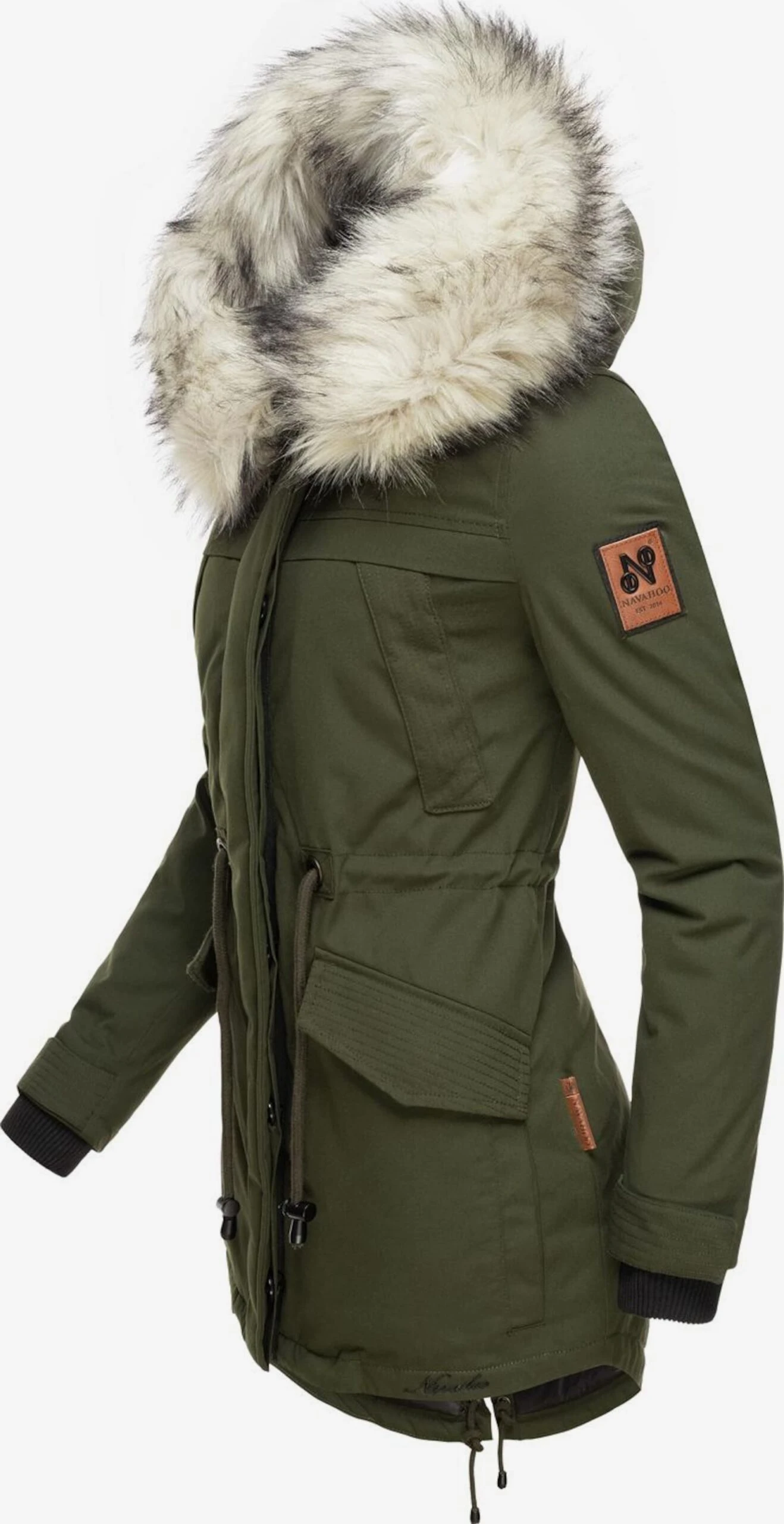 Navahoo Parkas Parka D’hiver Femme Vert 2 Navahoo Parkas Parka D’hiver Femme Vert – Image 2