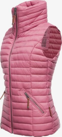 Navahoo Vestes Sans Manches Gilet Shadaa Femme Rose Ancienne -About you 87a65a560a87c7ed963a5ee95d2ebb7f