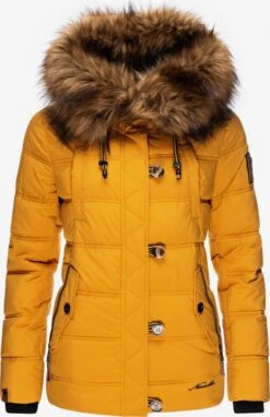 Navahoo Vestes Dhiver Veste D’hiver Zoja Femme Jaune -About you 88a615eaba944910aded17fa047f3bec