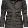 Navahoo Manteaux Dhiver Manteau D’hiver Paula Femme Anthracite