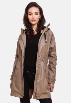 Navahoo Manteaux De Pluie Manteau Fonctionnel Rainy Flower Femme Beige Foncé -About you 8e08d105284cd8e7a769f3b338c2501d