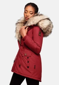 Navahoo Parkas Parka D’hiver Sweety Femme Rouge -About you 8e0c8084ac7d0002472bc5baeef434af