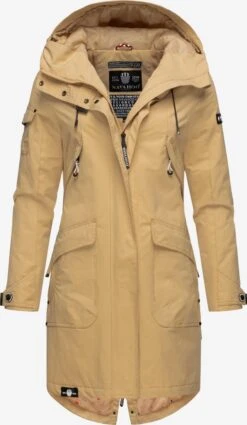 Navahoo Vestes Dextérieur Veste Fonctionnelle Pfefferschote Femme Beige