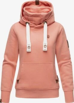 Navahoo Sweats à Capuche Sweat-shirt Raniaa Femme Abricot