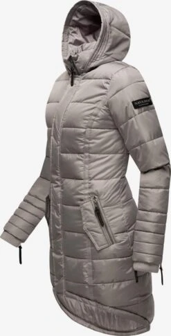 Navahoo Manteaux Dhiver Manteau D’hiver Papaya Femme Gris Argenté -About you 92c9029cbe0fa29fea8498e7eb588c53