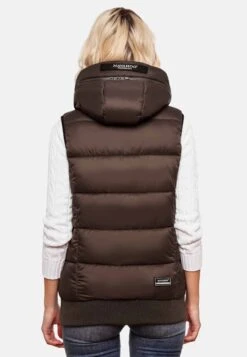 Navahoo Vestes Sans Manches Gilet Kassidy Femme Chocolat -About you 96f3613a1706d80ebe90ea60bad69d7d