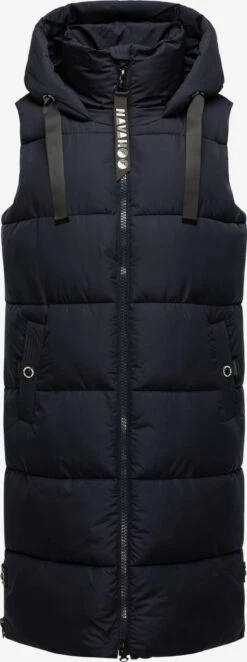 Navahoo Vestes Sans Manches Gilet Femme Noir