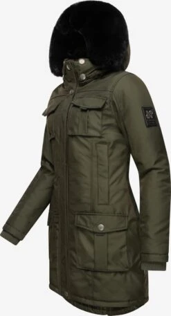 Navahoo Vestes Dextérieur Veste Fonctionnelle Tiniis Femme Kaki -About you 9a700fb517aff2db0a50c480826f0c1f
