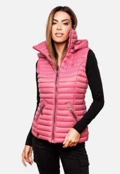 Navahoo Vestes Sans Manches Gilet Shadaa Femme Rose Ancienne -About you 9b6a1a93a4f1a25c6e69978e1b73e34e