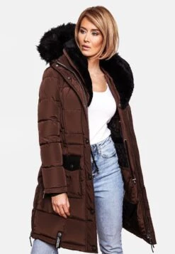 Navahoo Manteaux Dhiver Manteau D’hiver Sinja Femme Chocolat -About you 9b73e2c16761ba00b26b88aecea0b91f