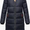 Navahoo Manteaux Dhiver Manteau D’hiver Femme Bleu Marine