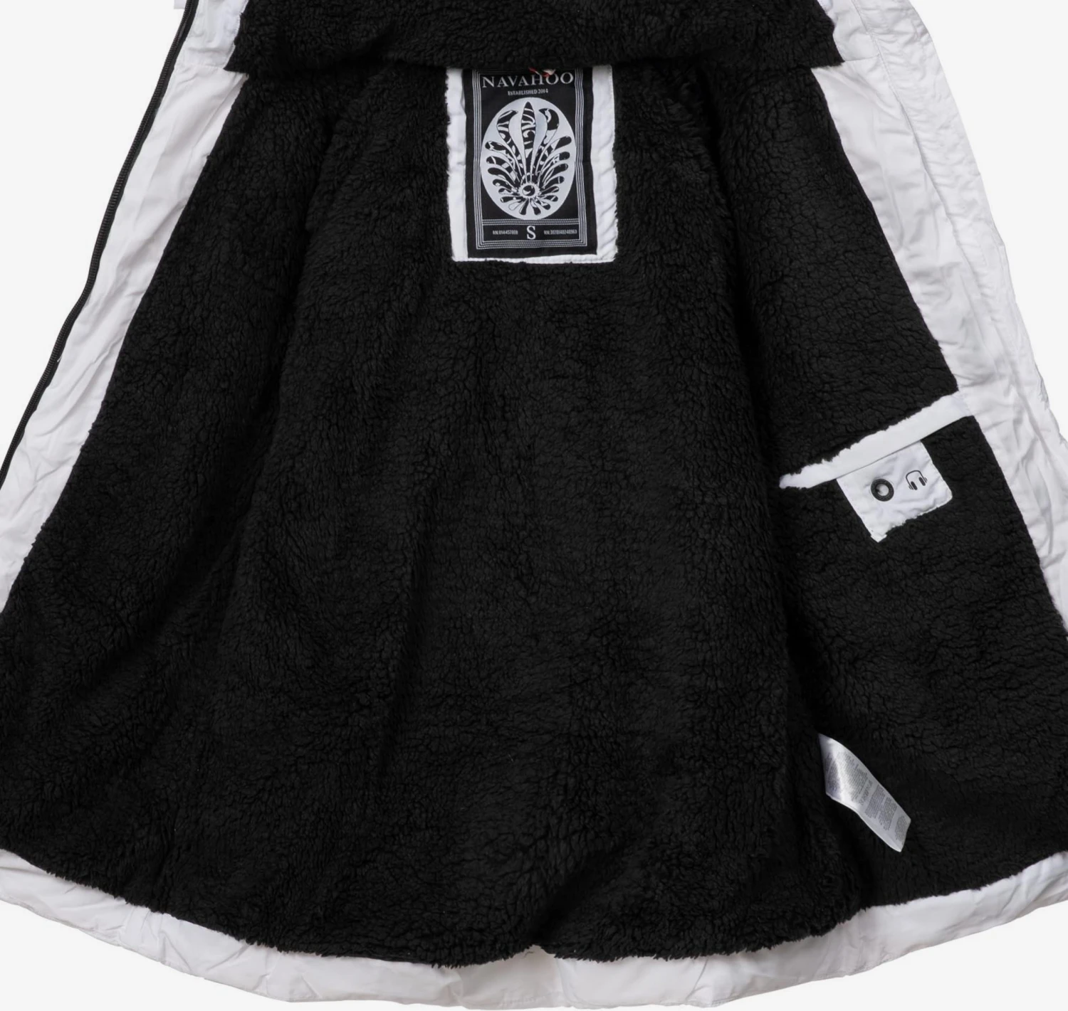 Navahoo Vestes Dhiver Veste D’hiver Adele Femme Blanc 3 Navahoo Vestes Dhiver Veste D’hiver Adele Femme Blanc – Image 3