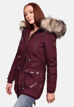Navahoo Parkas Parka D’hiver Honigfee Femme Bordeaux -About you 9f9261cad473c3f6f41e3418de702e69