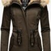 Navahoo Parkas Parka D’hiver Femme Chocolat