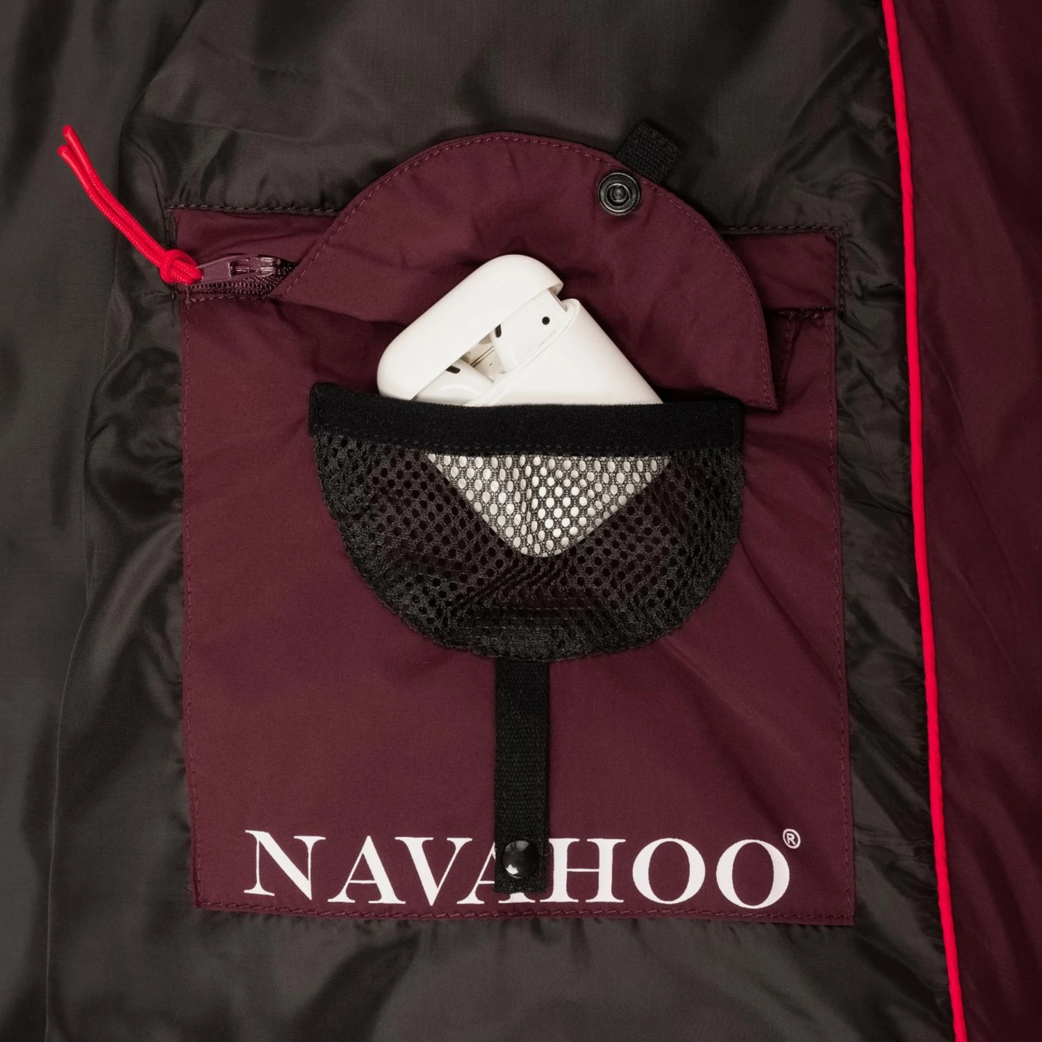 Navahoo Manteaux De Pluie Manteau Fonctionnel Isalie Femme Bordeaux 5 Navahoo Manteaux De Pluie Manteau Fonctionnel Isalie Femme Bordeaux – Image 5
