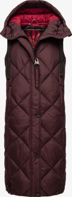 Navahoo Vestes Sans Manches Gilet Schnuckel Femme Bordeaux / Grenadine 8 Navahoo Vestes Sans Manches Gilet Schnuckel Femme Bordeaux / Grenadine -About you a56d639354c2a932a58cfb6cc8304c95