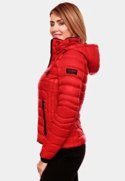 Navahoo Vestes De Mi-saison Veste Mi-saison Lulana Femme Rouge Néon -About you a650b20e2e5f523350c9b21259208558