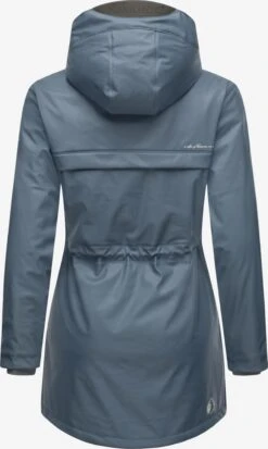 Navahoo Manteaux De Pluie Manteau Mi-saison Rainy Forest Femme Bleu-gris -About you a987d0dec487bb27548ba4e1f54b45d3