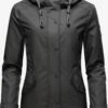 Navahoo Vestes De Pluie Veste D’hiver Lindraa Femme Noir