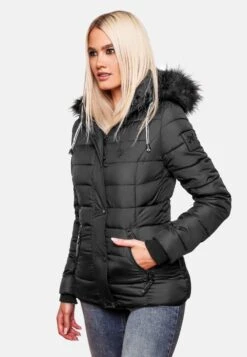 Navahoo Vestes Dhiver Veste D’hiver Zuckerbiene Femme Noir -About you aac90dec8ca35373719bf522f9b4a3e1
