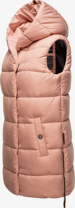 Navahoo Vestes Sans Manches Gilet Madilynaa Femme Rose -About you ade59e0026ddb944390ab65bcf65b513