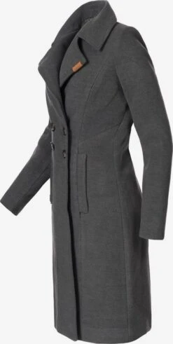 Navahoo Manteaux Dhiver Manteau D’hiver Wooly Femme Anthracite -About you ae785def3d3c161d5b28617b6b0d1242