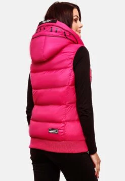 Navahoo Vestes Sans Manches Gilet Kassidy Femme Rose Néon -About you b2c3b8392f4e369d1597565e213f0b4d