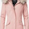 Navahoo Parkas Parka D’hiver Cristal Femme Rose Ancienne