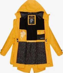 Navahoo Manteaux De Pluie Manteau Fonctionnel Rainy Flower Femme Miel -About you bc5427e5461d82cb0fc94fd40a26ef9a