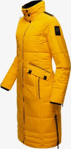 Navahoo Manteaux Dhiver Manteau D’hiver Femme Jaune -About you bc7d9a5e4356a1ef6395c20244bb7e41