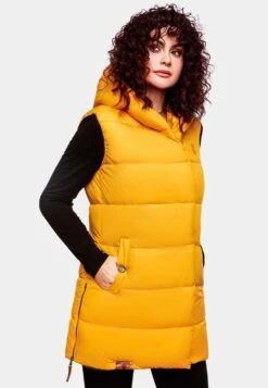 Navahoo Vestes Sans Manches Gilet Madilynaa Femme Jaune Dor -About you c4c6712444851e9a8f856d14f3fb2173