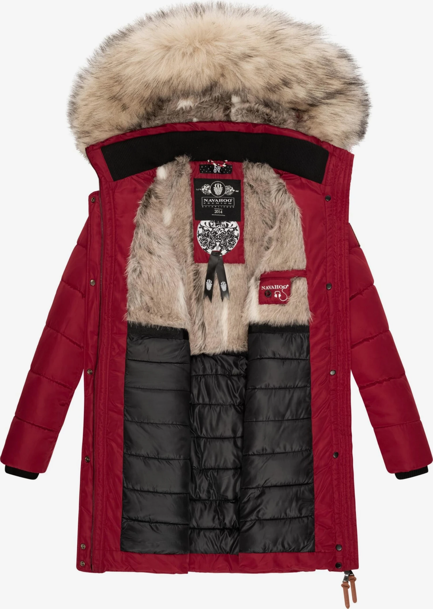 Navahoo Manteaux Dhiver Manteau D’hiver Paula Femme Lie De Vin 6 Navahoo Manteaux Dhiver Manteau D’hiver Paula Femme Lie De Vin – Image 6