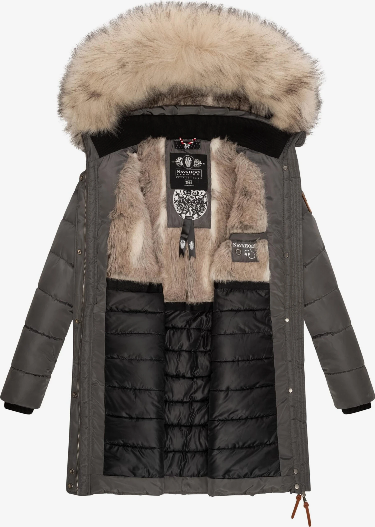 Navahoo Manteaux Dhiver Manteau D’hiver Paula Femme Marron 6 Navahoo Manteaux Dhiver Manteau D’hiver Paula Femme Marron – Image 6