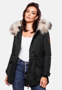 Navahoo Parkas Parka D’hiver Femme Noir -About you c99bbc2e8a36a4cdfb86763f6b09861d