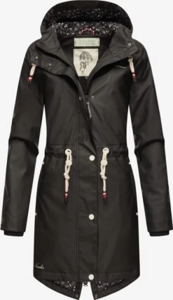 Navahoo Vestes Dextérieur Veste Fonctionnelle Flower Of Ocean Femme Noir -About you cd798d790c403da06cdb34eaa4bd29da