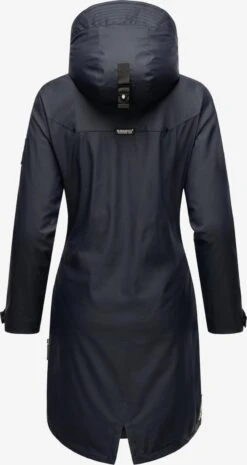 Navahoo Manteaux De Pluie Manteau Mi-saison Schötchen Femme Bleu Foncé -About you d080f9da992ea8d062d6376972aadf27