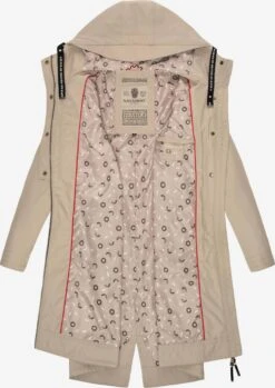 Navahoo Parkas Parka Mi-saison Josinaa Femme Beige -About you d12ed0e48f20c94141c3fcf4ceca3c71