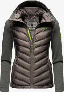 Navahoo Vestes De Mi-saison Veste Mi-saison Nimm Mich Mit Femme Chocolat / Gris Foncé