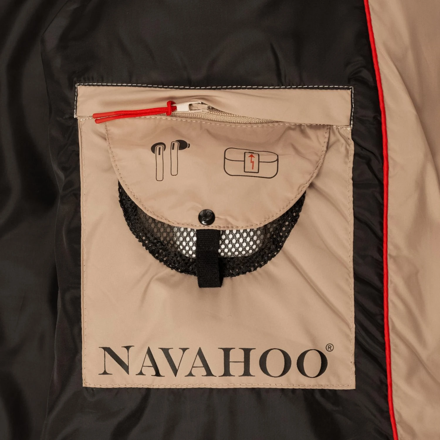 Navahoo Manteaux De Pluie Manteau Fonctionnel Isalie Femme Noisette 6 Navahoo Manteaux De Pluie Manteau Fonctionnel Isalie Femme Noisette – Image 6