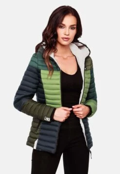 Navahoo Vestes De Mi-saison Veste Mi-saison Multikulti Femme Vert -About you d18fff12b6b86e13bc9d8468f6fcaa04