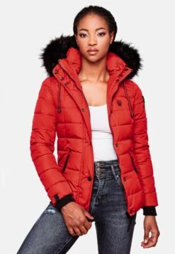 Navahoo Vestes Dhiver Veste D’hiver Zuckerbiene Femme Rouge Vif -About you d1cd4a2444b034e64af2e3b425953af6
