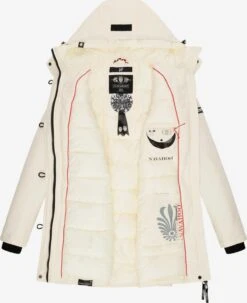 Navahoo Parkas Parka D’hiver Freeze Stoorm Femme Blanc Cassé -About you d2181c6fd0f67237769d3383eb980567