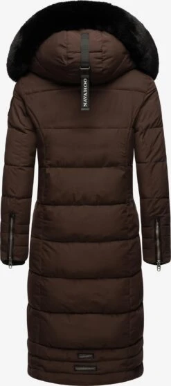 Navahoo Manteaux Dhiver Manteau D’hiver Fahmiyaa Femme Brun Foncé -About you d43c5ae8d086cbf879813094e922c145