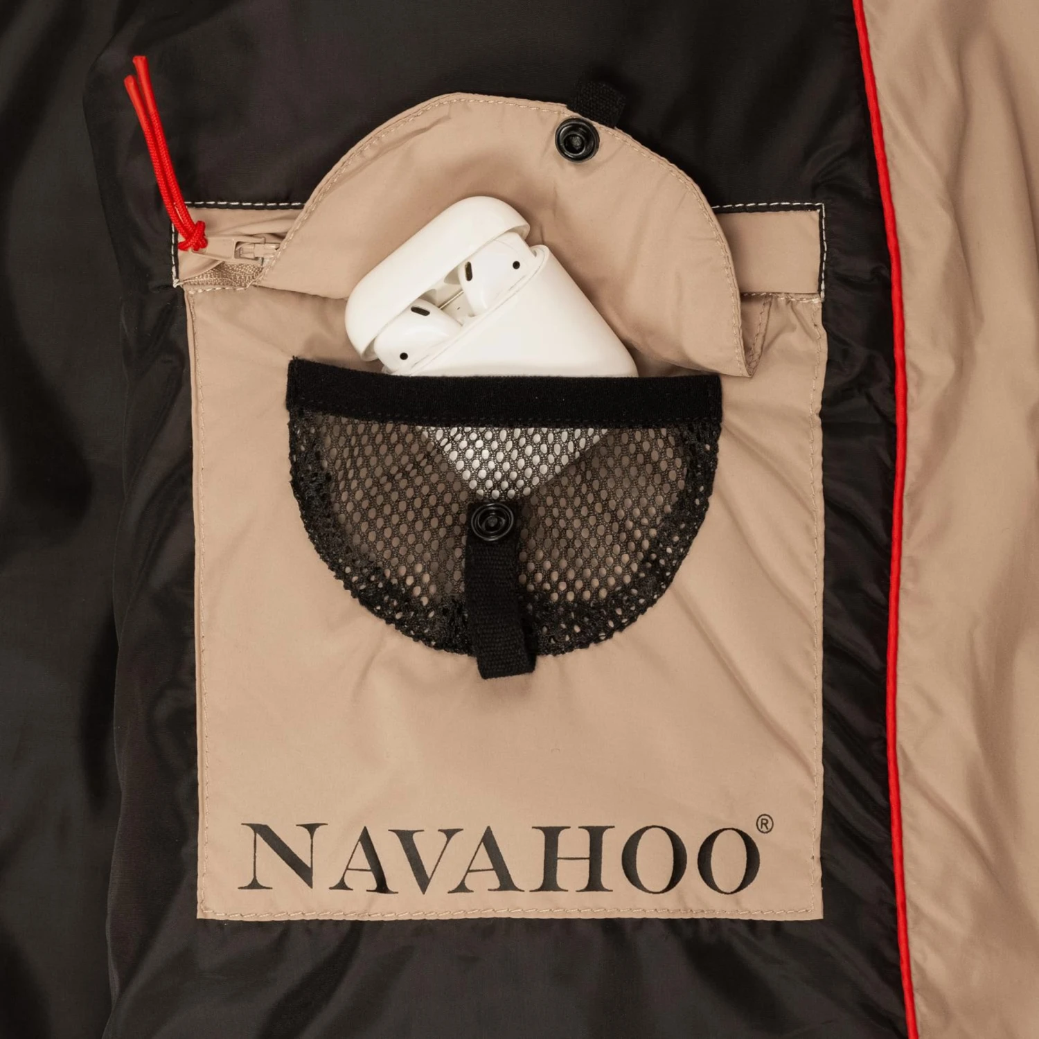 Navahoo Manteaux De Pluie Manteau Fonctionnel Isalie Femme Noisette 5 Navahoo Manteaux De Pluie Manteau Fonctionnel Isalie Femme Noisette – Image 5