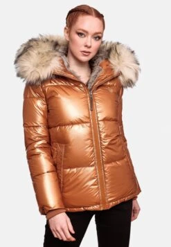 Navahoo Vestes Dhiver Veste D’hiver Tikunaa Femme Marron -About you d54cf98d993a84865520bd2968363c79