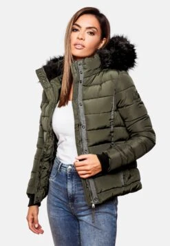Navahoo Vestes Dhiver Veste D’hiver Miamor Femme Olive -About you d5fde583d7e268737230d6d461110028